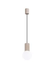 Nowoczesna lampa wisząca taupe -K599-Buble w sklepie aosom.live