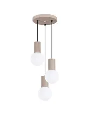 Industrialna potrójna lampa wisząca - K600-Buble w sklepie aosom.live