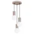 Industrialna potrójna lampa wisząca - K600-Buble