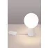 wizualizacja Biała ryflowana lampka nocna - K601-Buble