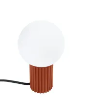 Czerwona nowoczesna lampka nocna - K601-Buble w sklepie aosom.live