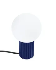 Niebieska nowoczesna lampa na biurko - K601-Buble w sklepie aosom.live