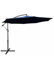 Granatowy parasol ogrodowy - Sunbrella w sklepie aosom.live