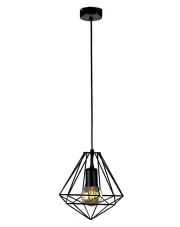 Czarna pojedyncza lampa wisząca - J101-Latimo w sklepie aosom.live