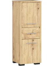 Półsłupek łazienkowy dąb artisan - Riten 3X w sklepie aosom.live