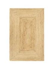 Jutowy dywan naturalny 180x250 - Welmoro 5X w sklepie aosom.live