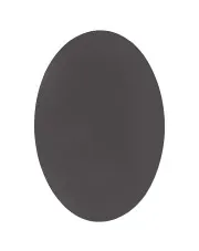 Antracytowy gruby dywan 120x170 owalny - Azurio 3X w sklepie aosom.live