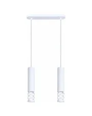 Podwójna biała lampa wisząca - K604-Lanow w sklepie aosom.live