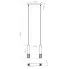 Wymiary lampy - J127-Floride