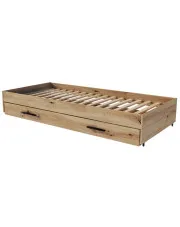 Modułowa szuflada ze stelażem oraz półką dąb artisan - Mizz 5X w sklepie aosom.live