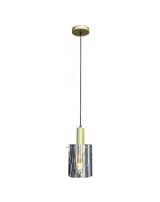 Złota lampa wisząca z metalu - K612-Arneco w sklepie aosom.live
