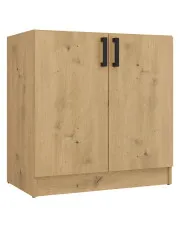 Szafka kuchenna 80 cm dąb artisan - Gerixo w sklepie aosom.live