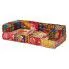 Szczegółowe zdjęcie nr 9 produktu Kolorowa sofa Patchwork modułowa 2-osobowa - Montanex 3D