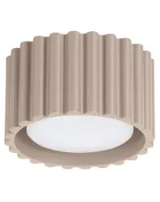 Minimalistyczny plafon sufitowy taupe - M146 - Malana w sklepie aosom.live