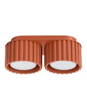 Ryflowany plafon w kolorze ochra - M147 - Malana w sklepie aosom.live