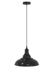 Czarna lampa wisząca z regulacją wysokości F008-Tovian w sklepie aosom.live