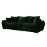 Ciemnozielona sofa rozkładana Morvani