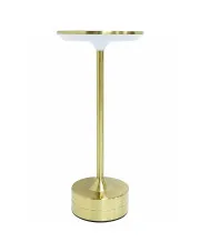 Minimalistyczna lampa stołowa złota - K616-Rawino w sklepie aosom.live