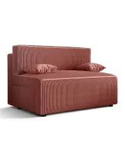 Rozkładana sofa w kolorze łososiowym - Lunarox 3X w sklepie aosom.live