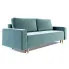Jasnoniebieska sofa rozkładana Eralis