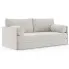 Niska sofa rozkładana do salonu Ecrodi