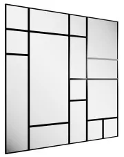 Komplet paneli lustrzanych 210x210 cm - Jazmi 14X w sklepie aosom.live