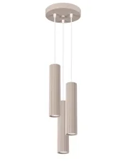 Potrójna lampa wisząca taupe - D299-Melson w sklepie aosom.live