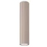 Loftowa lampa sufitowa taupe 30 cm - D293 - Melson