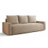 Ciemnobezowa sofa Solaventi 3X