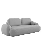 Jasnoszara sofa chmurka z funkcją spania - Lissendo w sklepie aosom.live