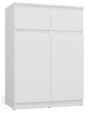 Biała komoda z szufladami 70cm - Xeli w sklepie aosom.live