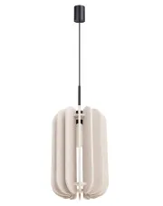 Beżowa wisząca lampa z filcu M157- Ladin w sklepie aosom.live