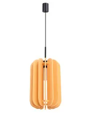 Żółta wisząca lampa  z filcu M157- Ladin w sklepie aosom.live