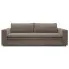 Brązowa sztruksowa sofa z funkcja spania do salonu Eriena 3X