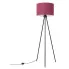 Lampa trójnóg w kolorze burgundu M160-Lawezo