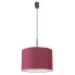 Elegancka burgundowa lampa wisząca z abażurem M161-Lawezo