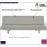 Fotografia Sofa tapicerowana Vanger 2X – szara z kategorii Kanapy i sofy