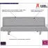 Fotografia Sofa rozkładana Vanger 2X – jasnoszara z kategorii Kanapy i sofy