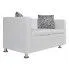 Szczegółowe zdjęcie nr 7 produktu Nowoczesna sofa Swax 2W - biała