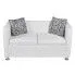 Fotografia Nowoczesna sofa Swax 2W - biała z kategorii Wypoczynki
