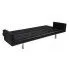 Szczegółowe zdjęcie nr 5 produktu Rozkładana sofa Enya  - czarna