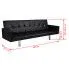 Szczegółowe zdjęcie nr 7 produktu Rozkładana sofa Enya  - czarna