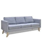 Sofa 3-osobowa Imex 2L - jasny szary w sklepie aosom.live