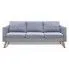 Zdjęcie sofa 3-osobowa Imex 2L - jasny szary | aosom.live