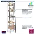 Regał wąski w stylu loft Tocador 19X