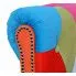 Szczegółowe zdjęcie nr 5 produktu Sofa patchwork w stylu chesterfield Marcha - trzyosobowa