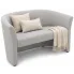 Szara kubełkowa sofa Ardinni