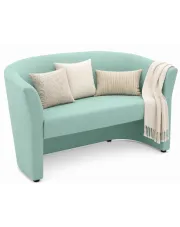 Miętowa sofa w stylu nowoczesnym - Ardinni w sklepie aosom.live