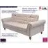Zdjęcie rozkładana sofa Carpon 4K - kremowa | aosom.live