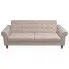 Szczegółowe zdjęcie nr 4 produktu Rozkładana sofa Carpon 4K - kremowa